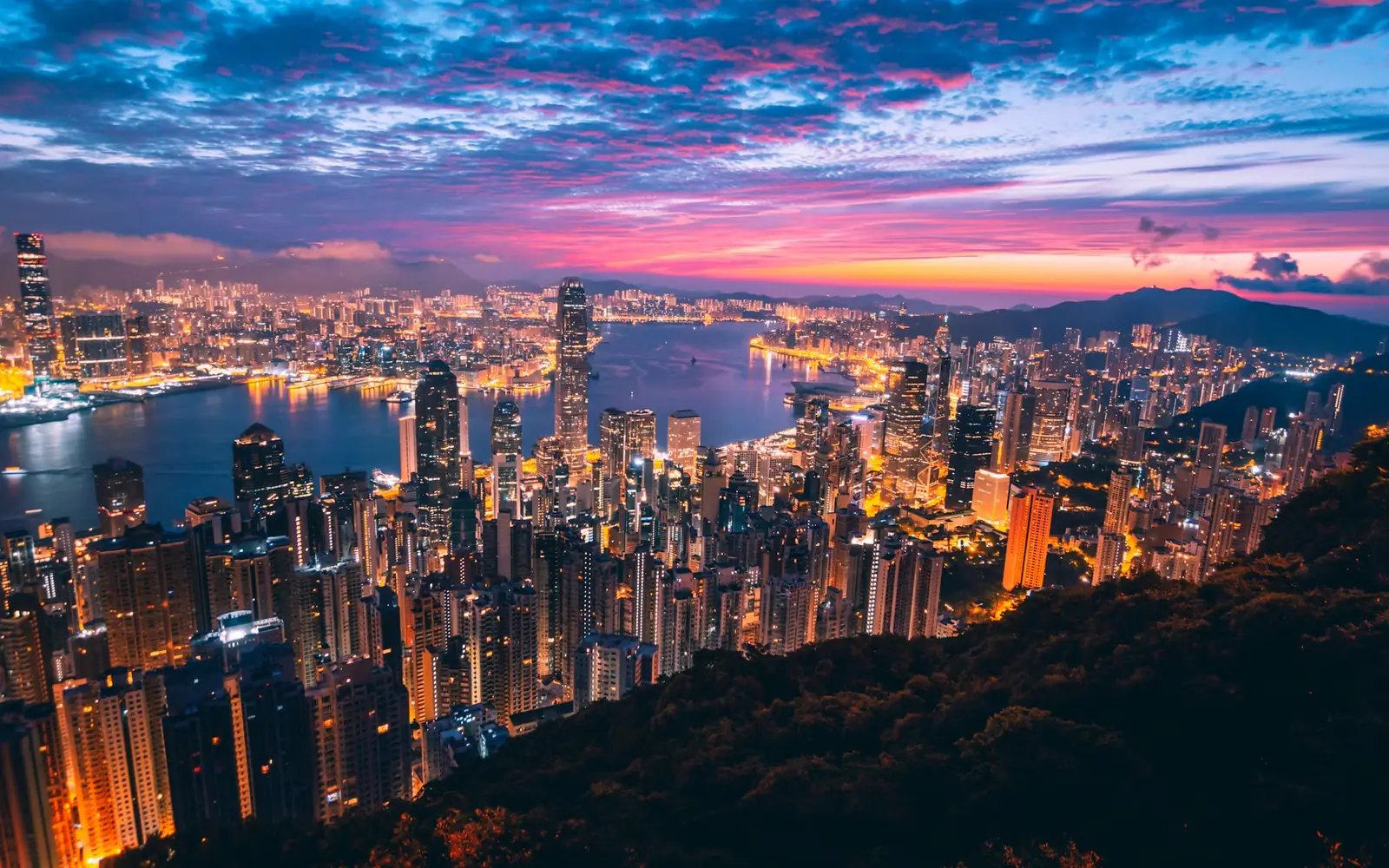 Hong Kong landscape