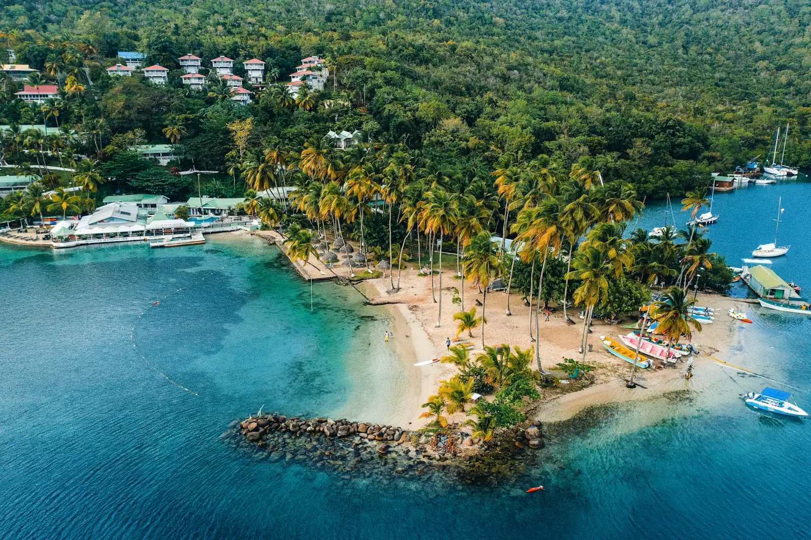 Saint Lucia landscape