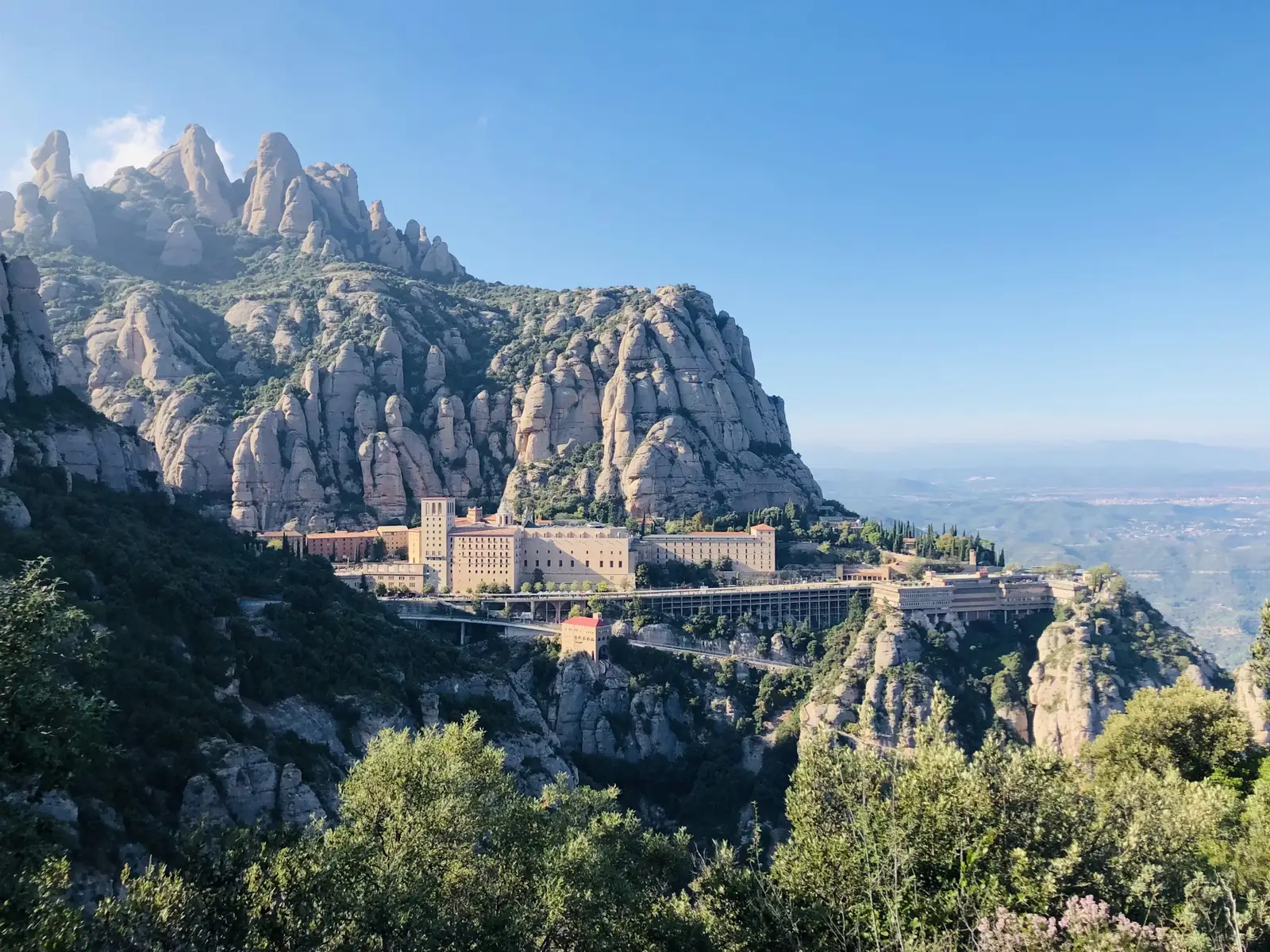 Montserrat landscape