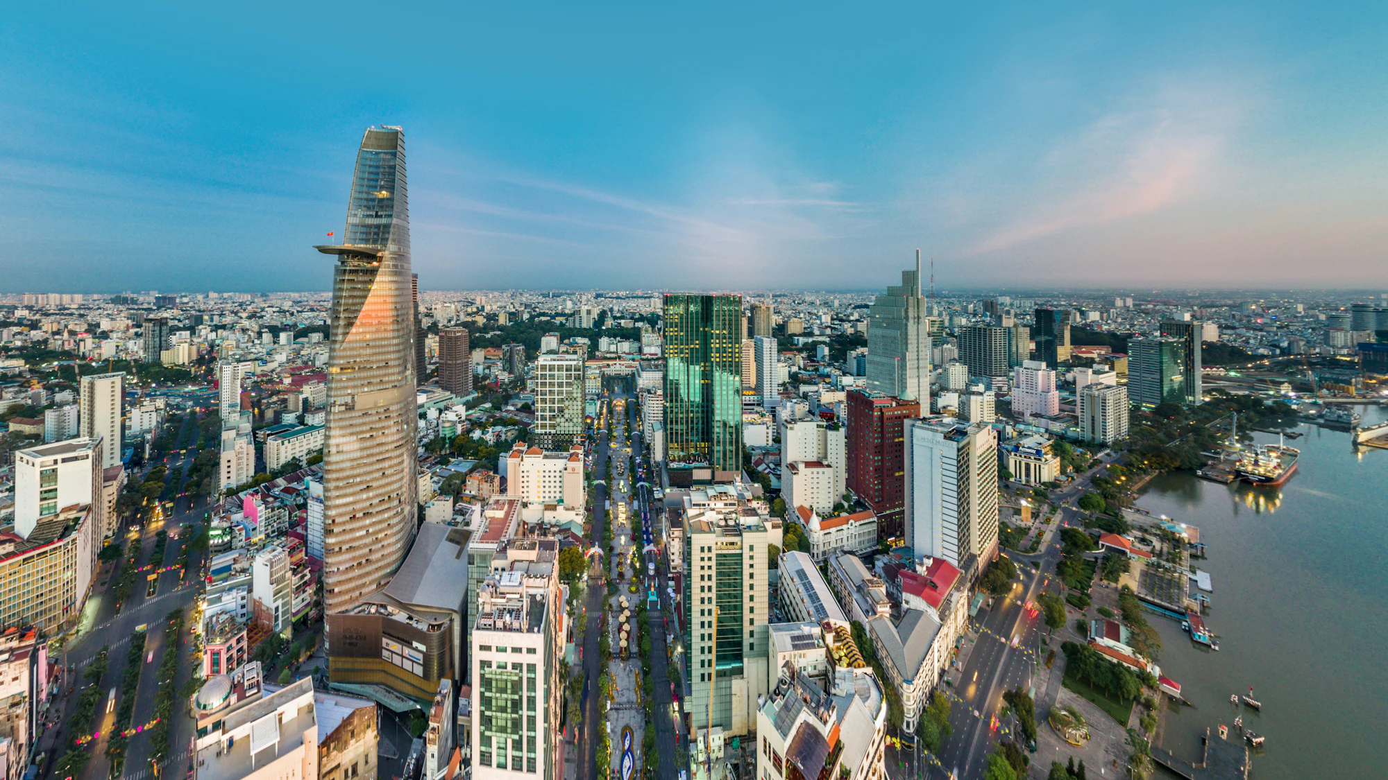 Ho Chi Minh City landscape
